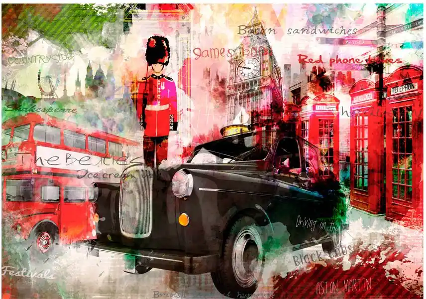 Kuvatapetti Artgeist Streets of London eri kokoja Alennettu