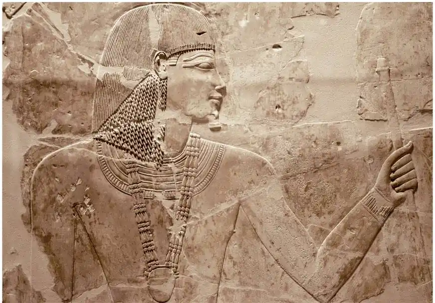 Kuvatapetti Artgeist Stone Pharaoh eri kokoja Kuuma Tarjous