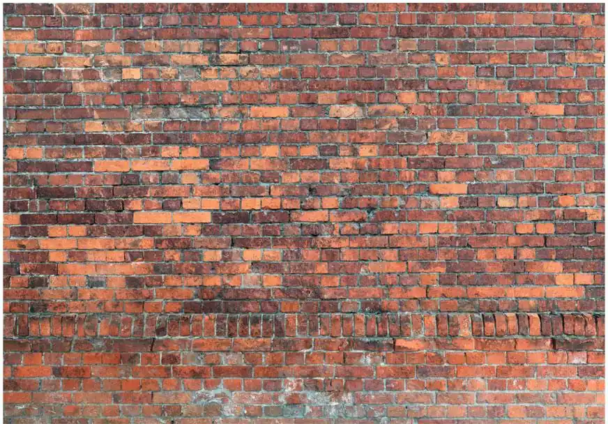 Kuvatapetti Artgeist Vintage Wall - Red Brick, tiiliseinä, eri kokoja Kuuma Tarjous