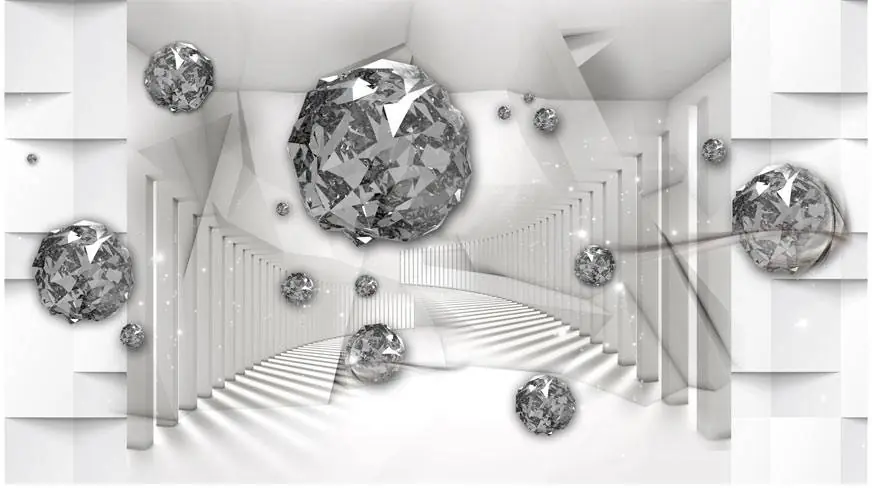 Kuvatapetti Artgeist Diamond Chamber II XXL eri kokoja Tukkuhinta