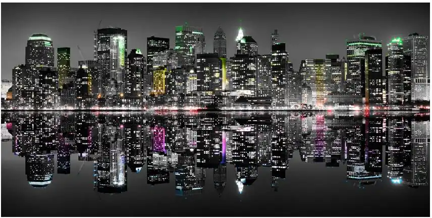 Kuvatapetti Artgeist NYC - unelmien paikka 550x270cm Asiakkaiden Suosikki