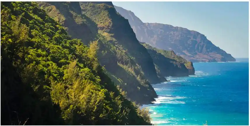 Maisematapetti Artgeist Na Pali Coast, Kauai, Hawaii, 550x270cm Turvallinen Maksu