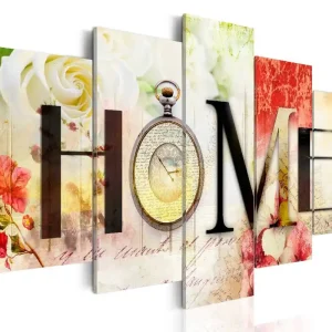 Canvas-taulu Artgeist House of flowers, eri kokoja Osta Nyt