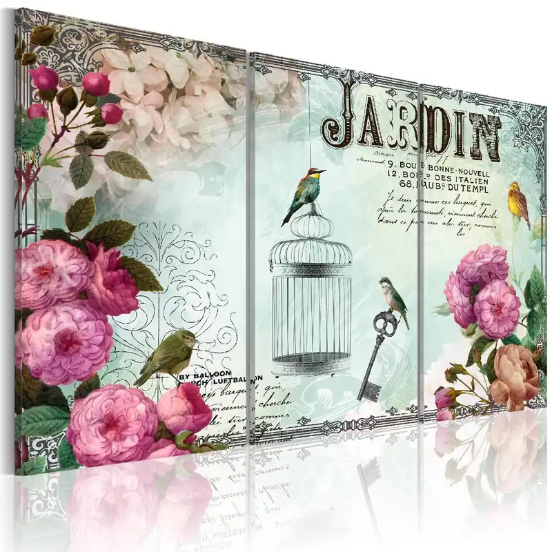 Canvas-taulu Artgeist Jardin, eri kokoja Halpa
