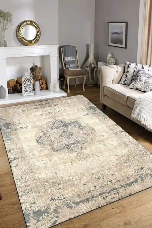 Suosittu Matto Linento Soft, beige, eri kokoja