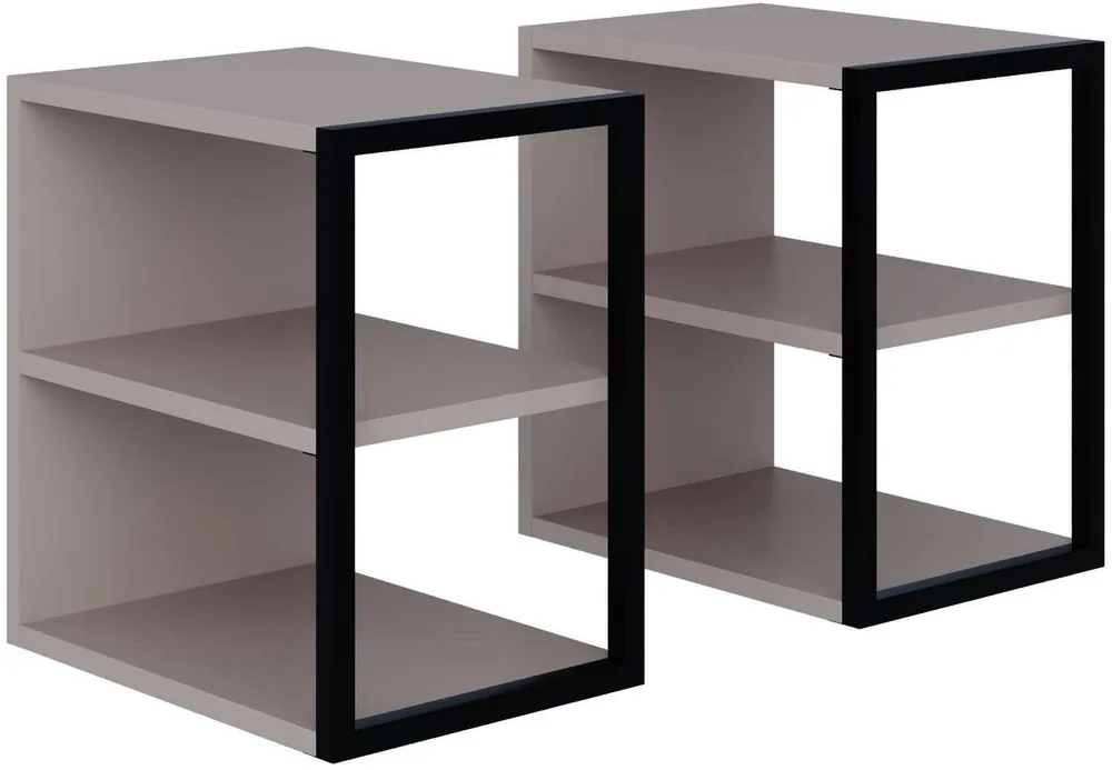 Sivupöytäsetti Linento Furniture Echo 2kpl/pkt Pakollinen (Must-Have)