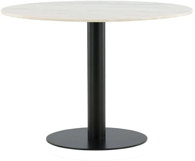 Ruokapöytä Venture Home Estelle, ⌀106cm Aito
