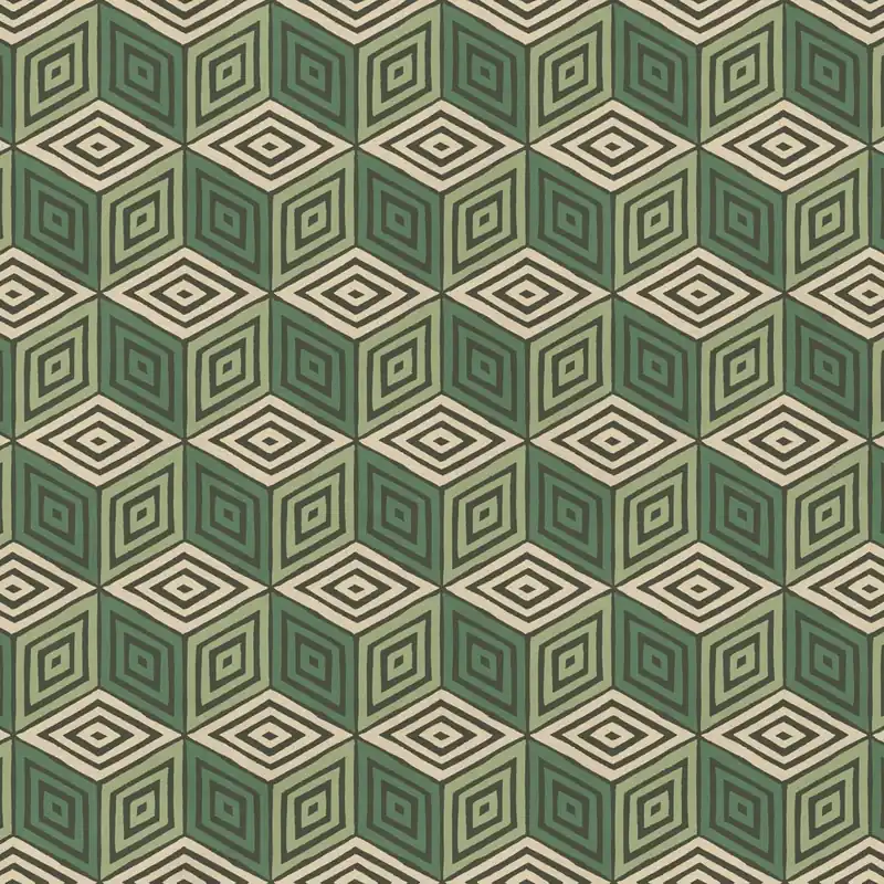 Mittatilaustapetti Sandberg Chiara, Green, vihreä (S10692) Paras Hinta