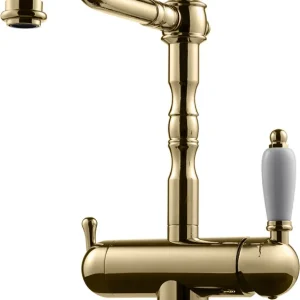 Uusi Malli Keittiöhana Tapwell FME184 Brass, APK-venttiilillä, messinki