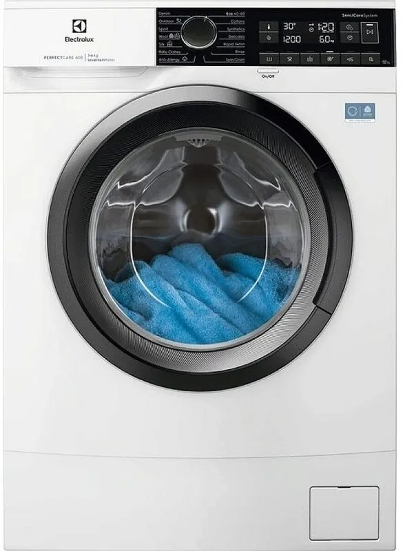 Ilmainen Palautus Edestä täytettävä pesukone Electrolux EW6S762W38, 6kg