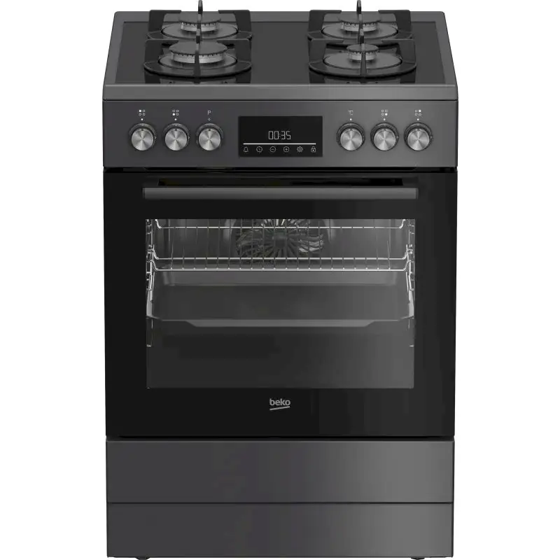 Kaasuliesi sähköuunilla Beko FBM62330GADSN, 60cm, musta Paras Hinta