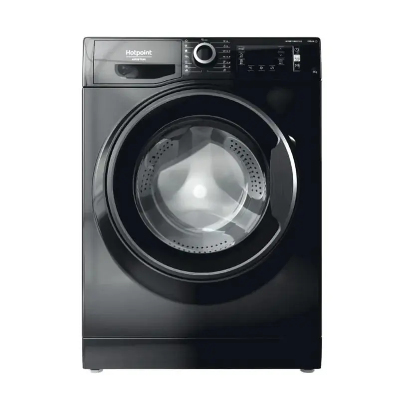 Edestä täytettävä pyykinpesukone Hotpoint-Ariston NLCD948BSAEU, 60cm, musta Uutuus