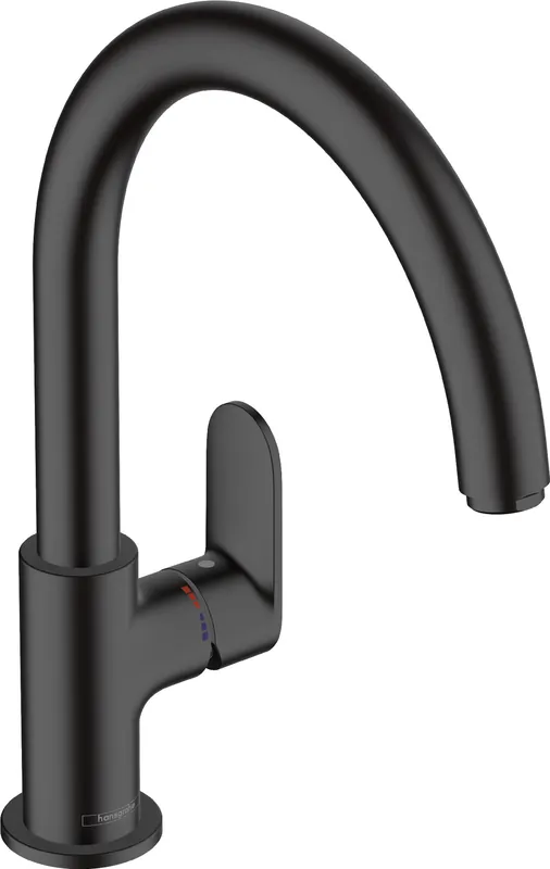 Keittiöhana Hansgrohe Vernis Blend M35 210 1 jet kääntyvä juoksuputki, mattamusta Heti Saatavilla