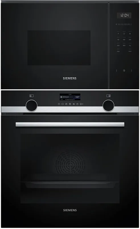 Alennettu Erillisuuni ja mikroaaltouuni Siemens HB579GBR3-BF525LMB1, teräs