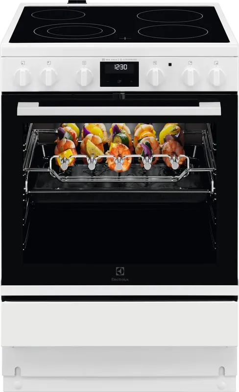 Keraaminen lattialiesi Electrolux 600 SteamBake LKR66449NW 60cm valkoinen Tarjous