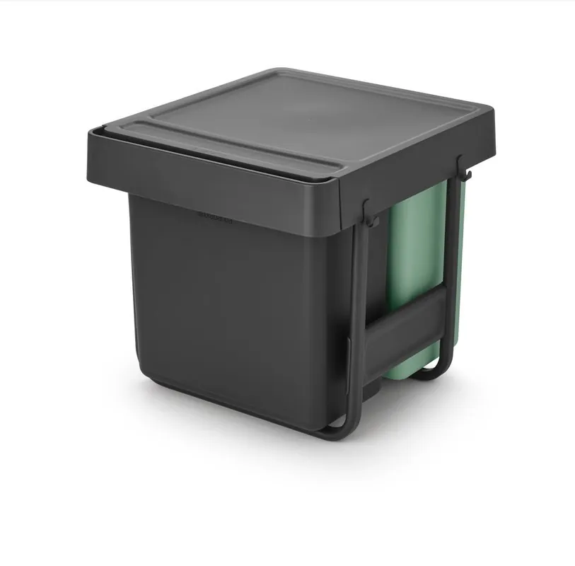 Uusi Kokoelma Roska-astia Brabantia Sort&Go Built-in, 10+10+20L