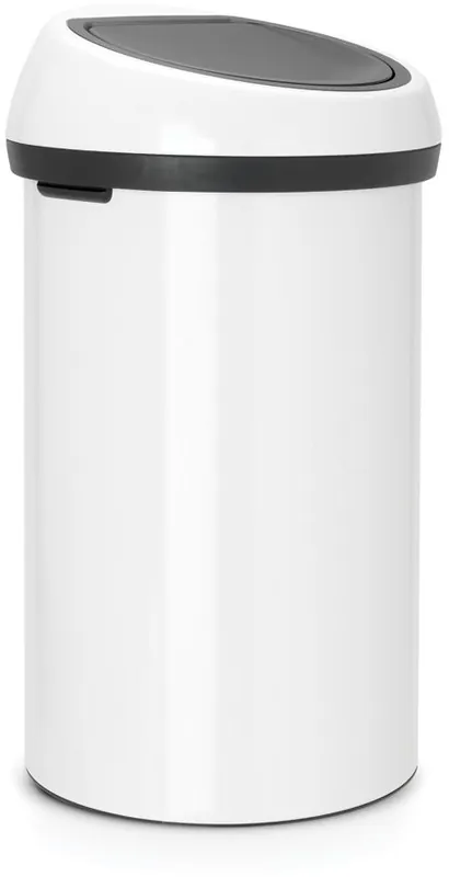 Pikatoimitus Roska-astia Brabantia Touch Bin 60 L White