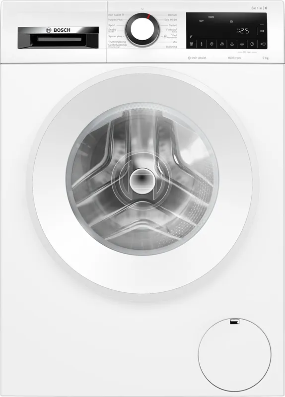 Lähetetään Heti Edestä täytettävä pyykinpesukone Bosch Serie 6 WGG246ZLSN 1600rpm 9kg