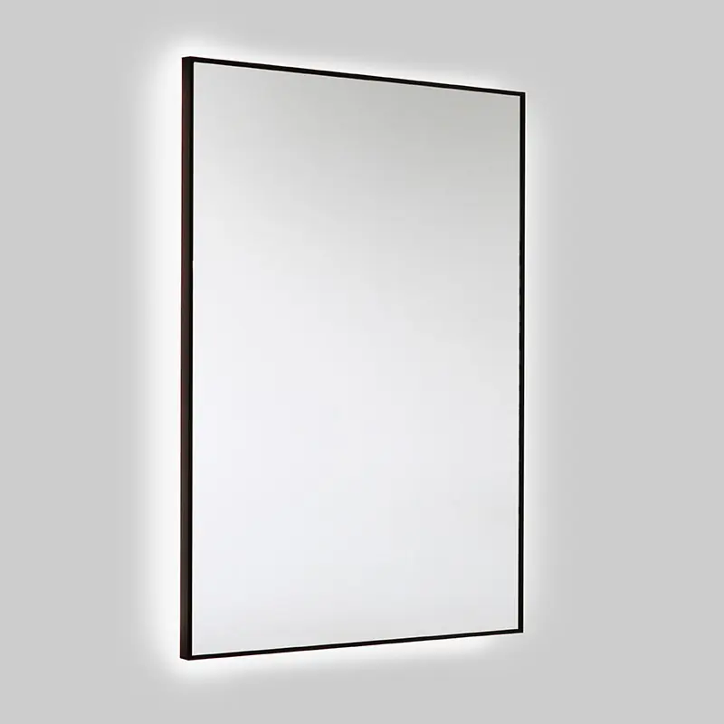 Valopeili Solo 600X700X50 IP44 4000K anodisoitu musta Alkuperäinen